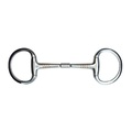 Jacks Imports Stainless Steel Copper Inlay Eggbutt Snaffle Bit 5-1/4" 20140-5-1/4